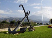 The anchor of Nerja